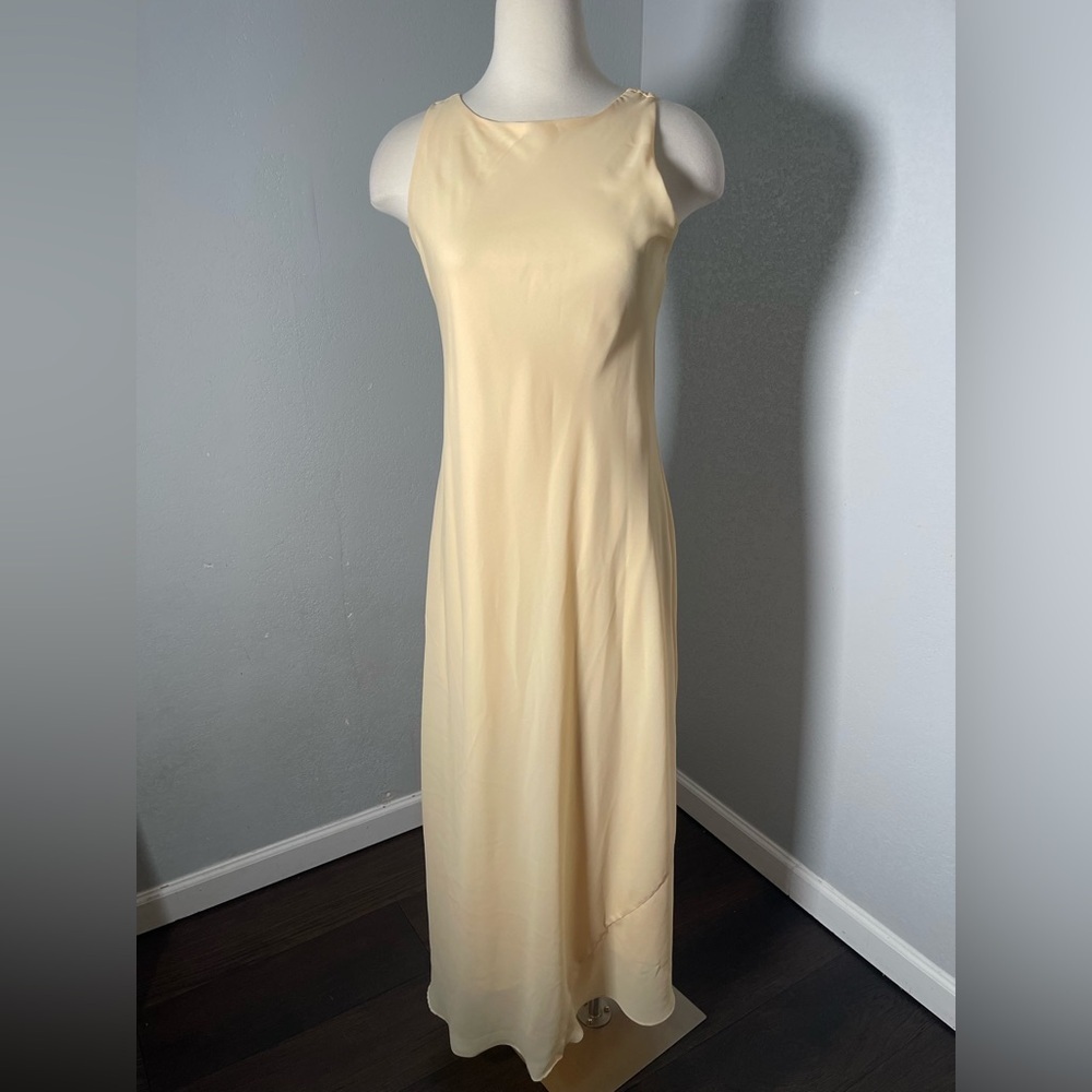Alyn Paige yellow‎ Maxi Dress